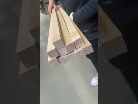 Gedotec houten lat BASIC van noestvrij beukenhout, 950 mm onbehandeld, 3 x 16 x 950 mm