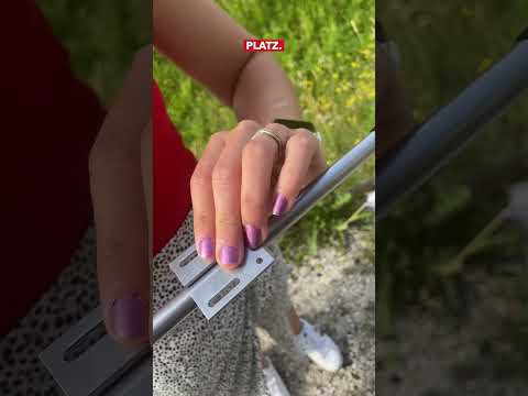 Häfele Kleiderbügelhalter H5101 zum Schrauben auf den Oberboden Länge 225 mm Aluminium RAL 9006