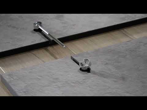 Siso Arbeitsplattenverbinder FIX-MORE aus Stahl