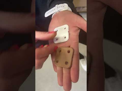 Häfele Scharnier H1950 gelenklos Caravanscharnier Kunststoff weiß oder braun, Braun