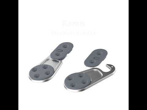 Gedotec Tischplattenverbinder RAMTI  trennbar, Bauhöhe 9,1 mm