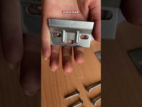 Gedotec skabsophæng-sæt komplet hvidt bæreevne 150 kg ophæng skab