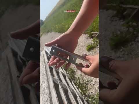 Gedotec Winkelschließblech Toranschlag Höhe 180 mm Lappenschließblech, Edelstahl-Niro